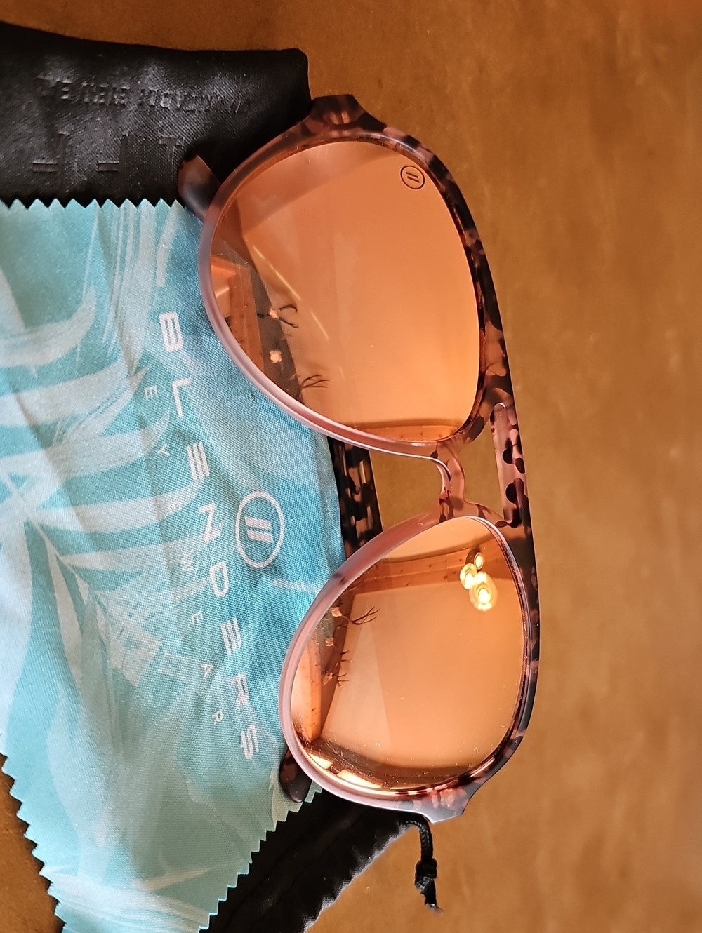 Blenders Eyewear Pink Tortoise Women's Sunglasses